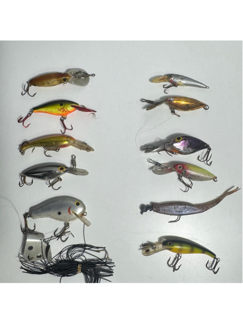 Mixed Fishing lure lot Assorted types, brands, colors Lot#5